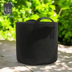 Pflanzen wachsen Tasche, Stofftopf, Garten-Blumentopf, tragbare Tasche, leichter Topf, Pflanzenfaser, 7 Gallonen