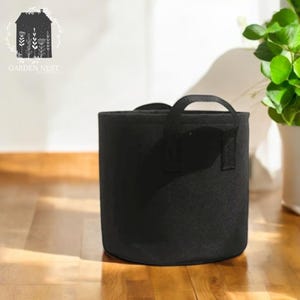 Pflanzen wachsen Tasche, Stofftopf, Garten-Blumentopf, tragbare Tasche, leichter Topf, Pflanzenfaser, 5 Gallonen