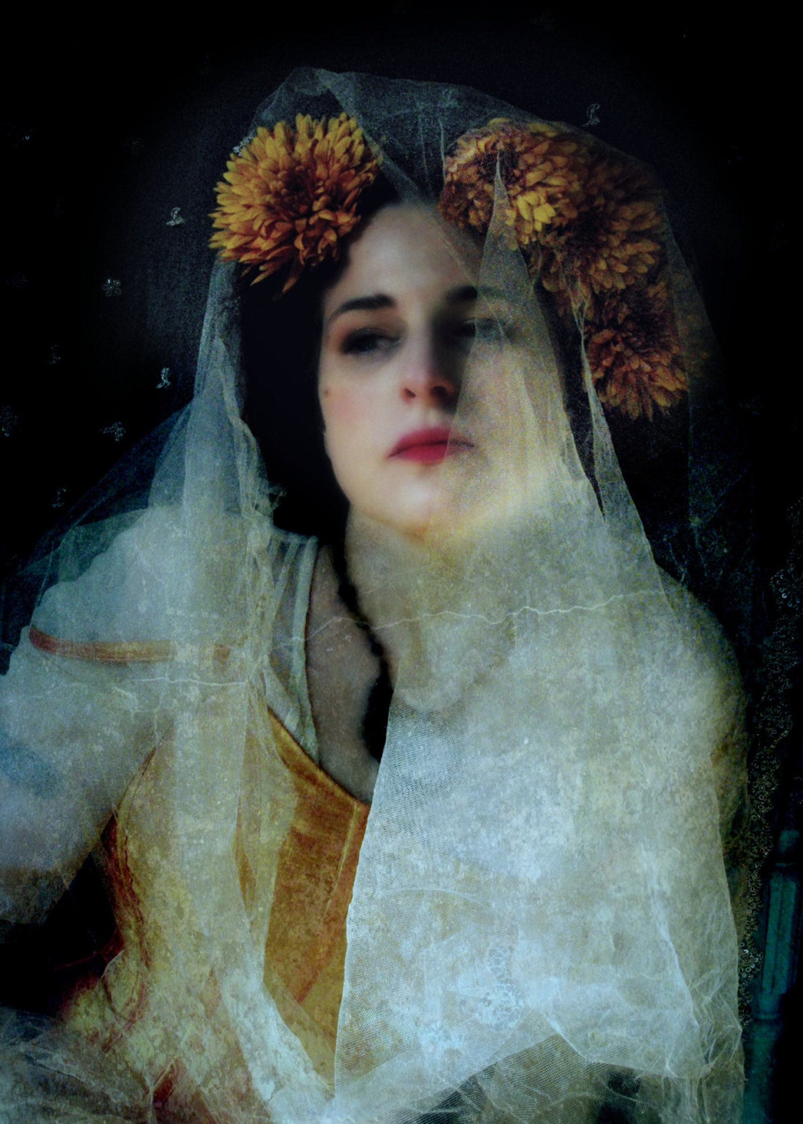 The Portrait Renaissance Style Photograph of a Woman Merle | Etsy