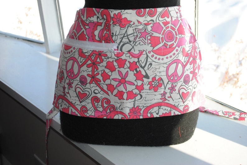 PDF Pattern Server Apron Vendor Apron Sewing Tutorial Etsy Canada