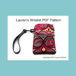 Wristlet PDF Sewing Pattern
