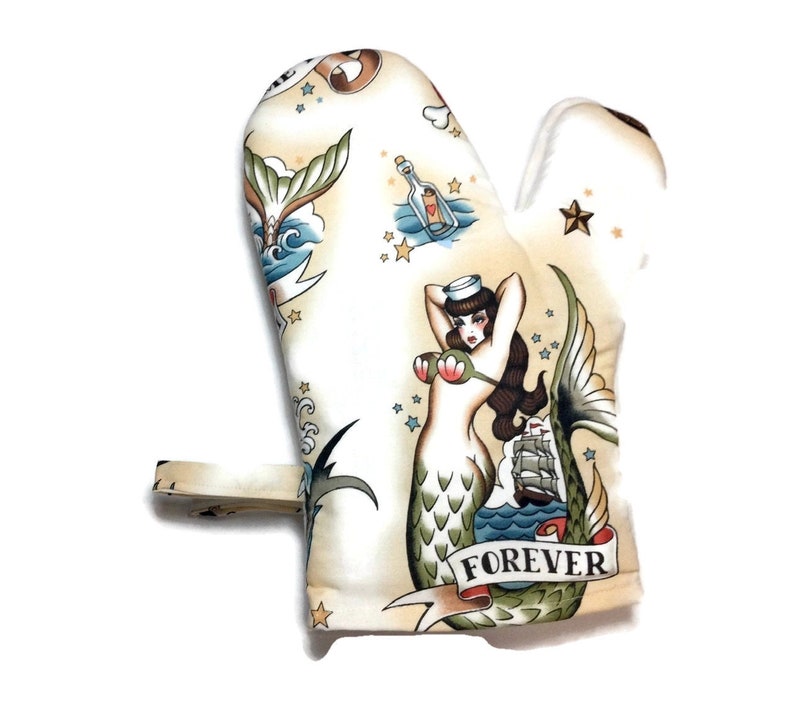 OriginalsbyLauren Mermaid Oven Mitts - Thumbnail 4