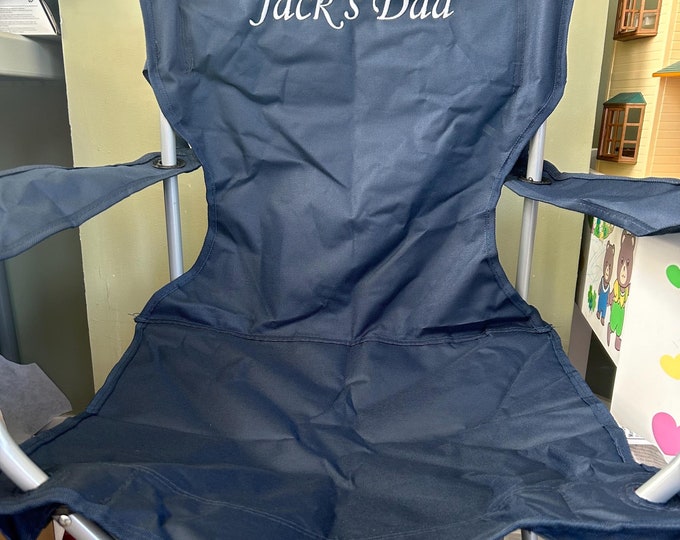 CUSTOM Photo/Logo Embroidered Outdoor Adult Chair
