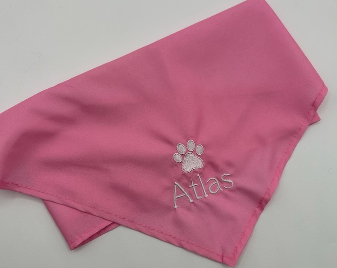 Personalized Pet Bandana