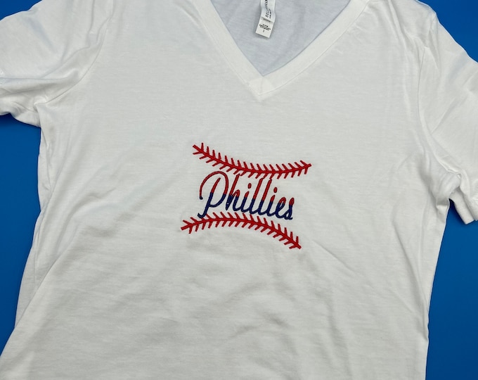 Embroidered Phillies T-Shirt