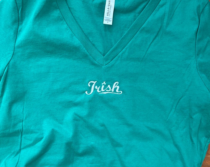 Embroidered Irish T-Shirt