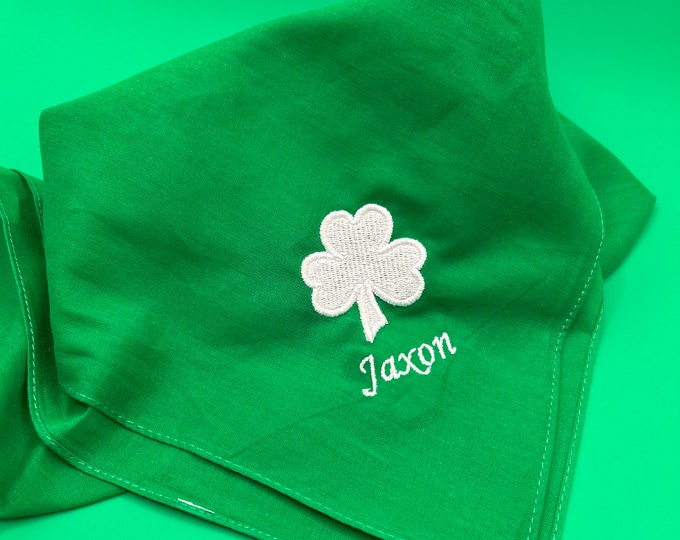Personalized Irish Dog/Cat Bandana