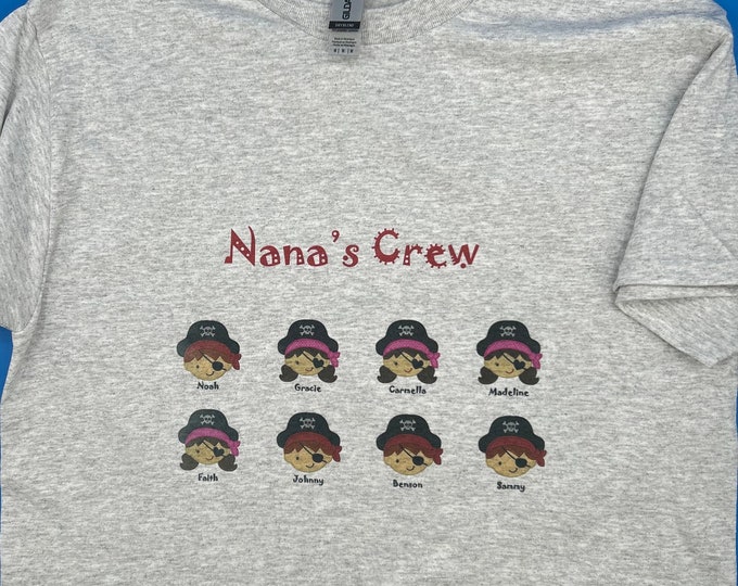Nana’s Crew Custom T-Shirt