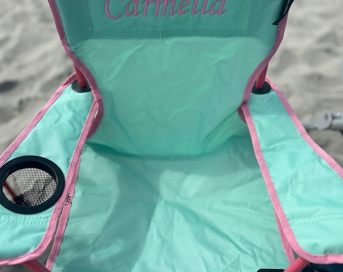 Personalized Embroidered Outdoor Toddler Chair