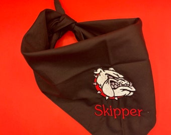 Personalized Bulldog Dog/Cat Bandana