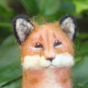 Little Red Foxes Needle Felting Tutorial Gumdrop Miniatures by WOOLIZA PDF Instant Download Video Instruction Beginner Level image 6