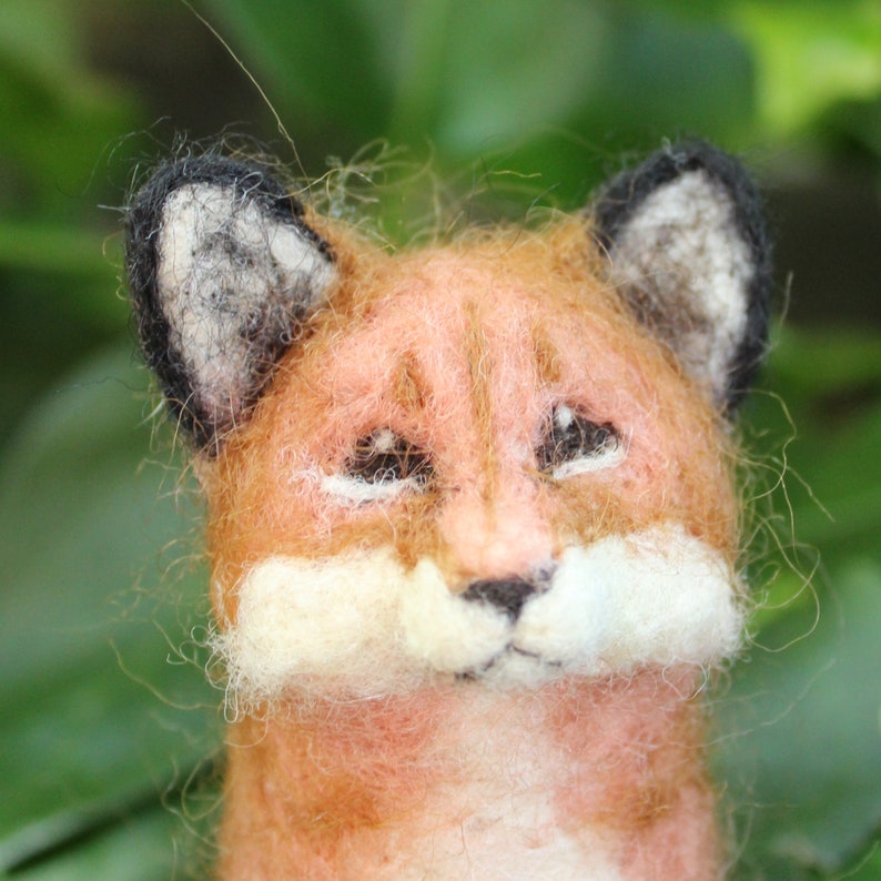 Little Red Foxes Needle Felting Tutorial Gumdrop Miniatures by WOOLIZA PDF Instant Download Video Instruction Beginner Level image 6