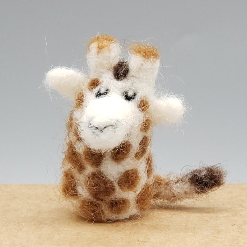 Safari Series Needle Felting Tutorials Gumdrop Miniatures by WOOLIZA PDF Instant Download Video Instructions Beginner Level image 7