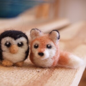 Little Red Foxes Needle Felting Tutorial Gumdrop Miniatures by WOOLIZA PDF Instant Download Video Instruction Beginner Level image 9