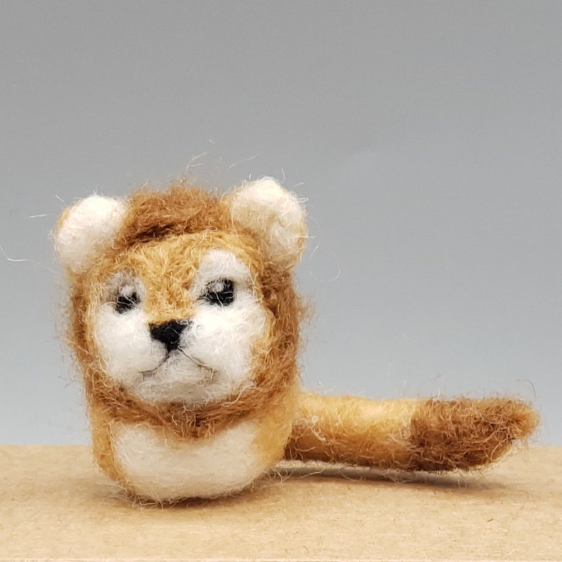 Safari Series Needle Felting Tutorials Gumdrop Miniatures by WOOLIZA PDF Instant Download Video Instructions Beginner Level image 5