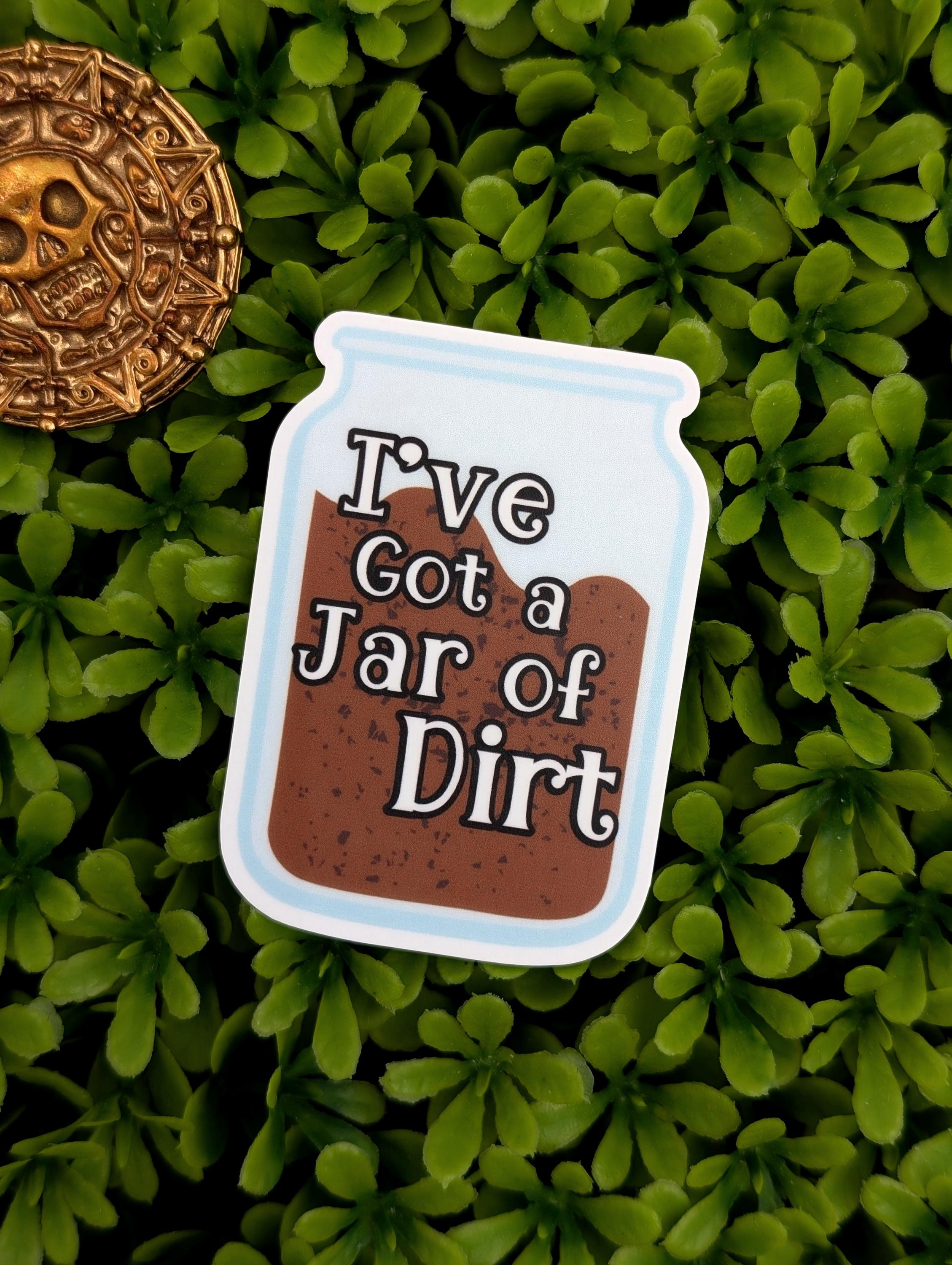 Jar Of Dirt - Pirates Of The Caribbean - Sticker