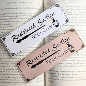 Segnalibro della biblioteca dei maghi, segnalibro del club del libro, segnalibro del mago, segnalibro della scuola dei maghi