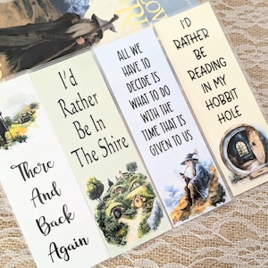 Fantasy Book Bookmarks, Wizard Quote Bookmark, I Would Rather Be Reading Bookmark