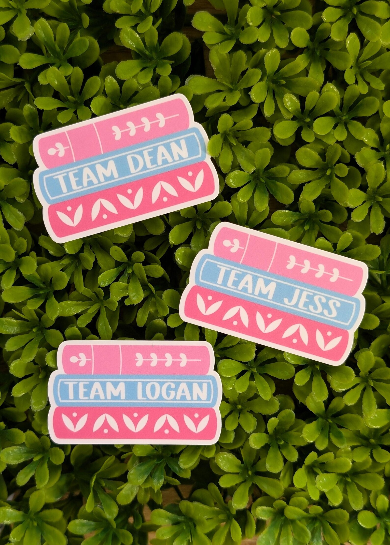 Dean Sticker Rory Team Stickers, Dean Sticker, Jess Sticker, Logan Sticker, Book ...