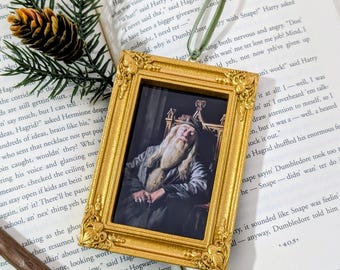 Wizard Ornament |  Headmaster Ornament | Wizard School Ornament