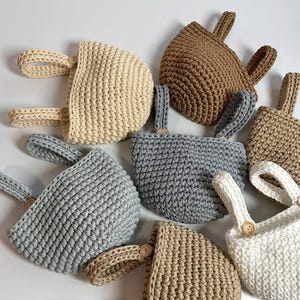 Crochet Hanging Nursery Basket: Baby Crib Organizer