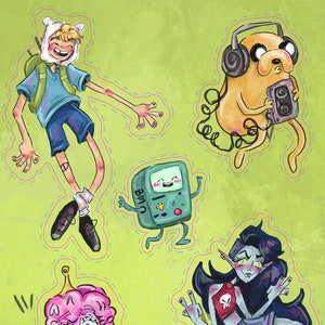 Adventure Time Sticker Sheet