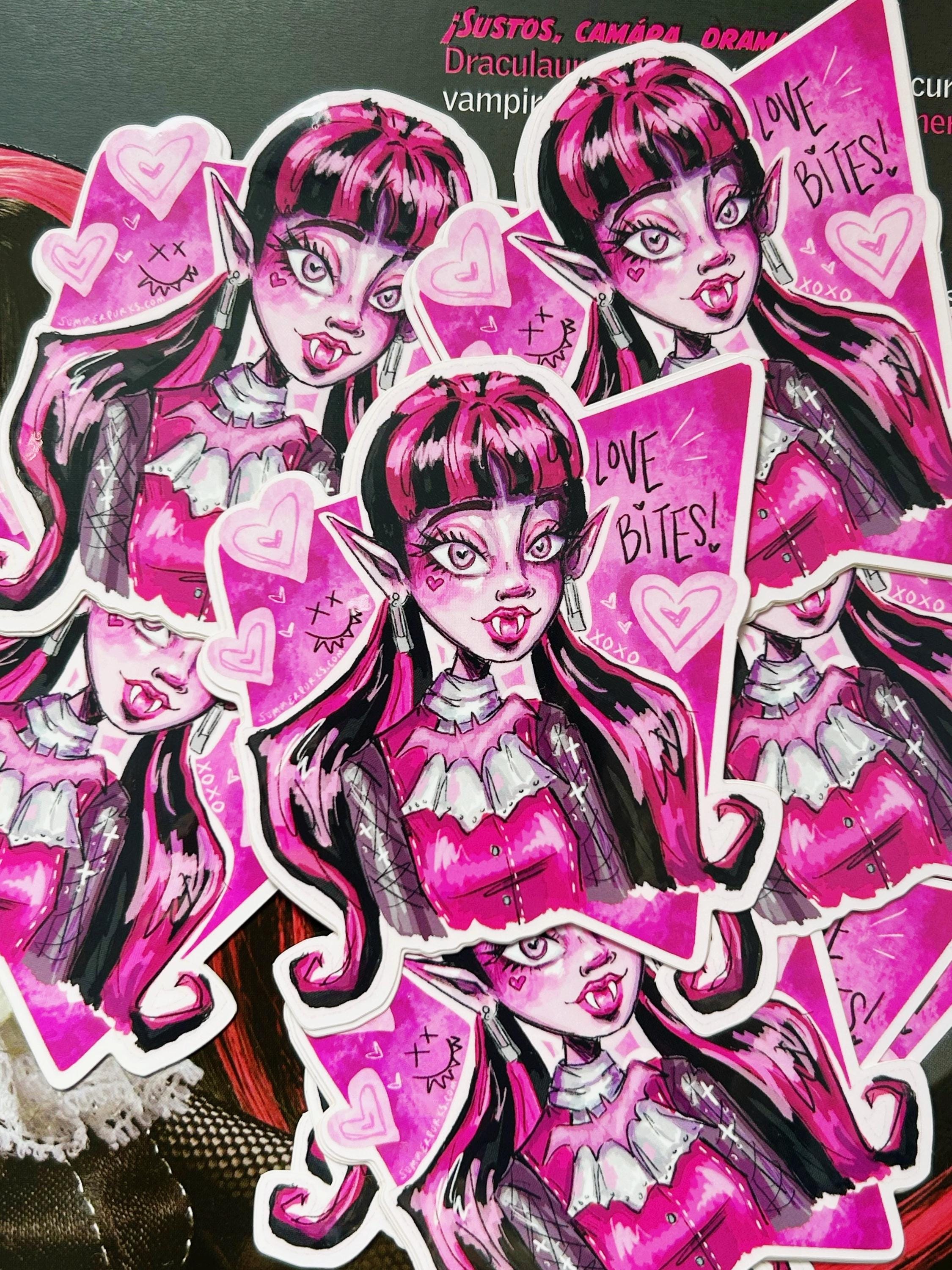 Monster High Draculaura Sticker - Etsy