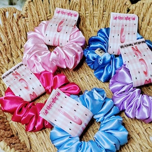 Handmade Satin Scrunchies | Hair Tie | Hair Accessories | Ponytail Elastic Hair Tie | Handmade Hair Accessories | Bridesmaid Gift