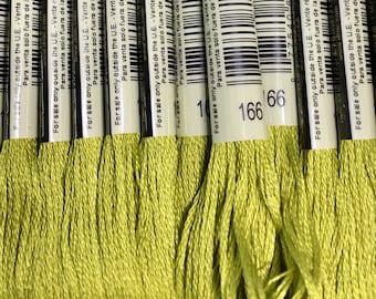 DMC 780 Ultra Very Dark Topaz Embroidery Floss 2 Skeins 6 Strand Thread ...