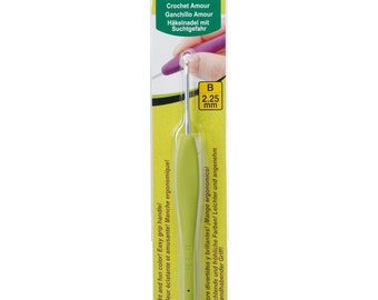 Boye Aluminum Crochet Hook 6/"-Size B1//2.25mm 6218-B