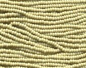 11 0 Light Olive Sol Gel Genuine Czech Glass Preciosa Rocaille Seed Beads 18 grams