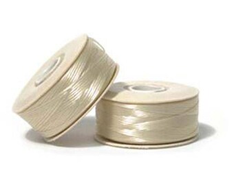 Nymo Beading Thread Cream Size D 64 yards 1 Spool