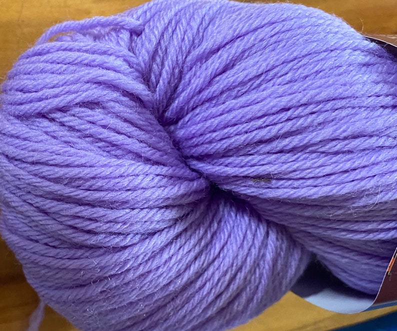 Clearance Amethyst Purple Ella Rae DK Merino Superwash Wool Yarn 260 yards Color 119
