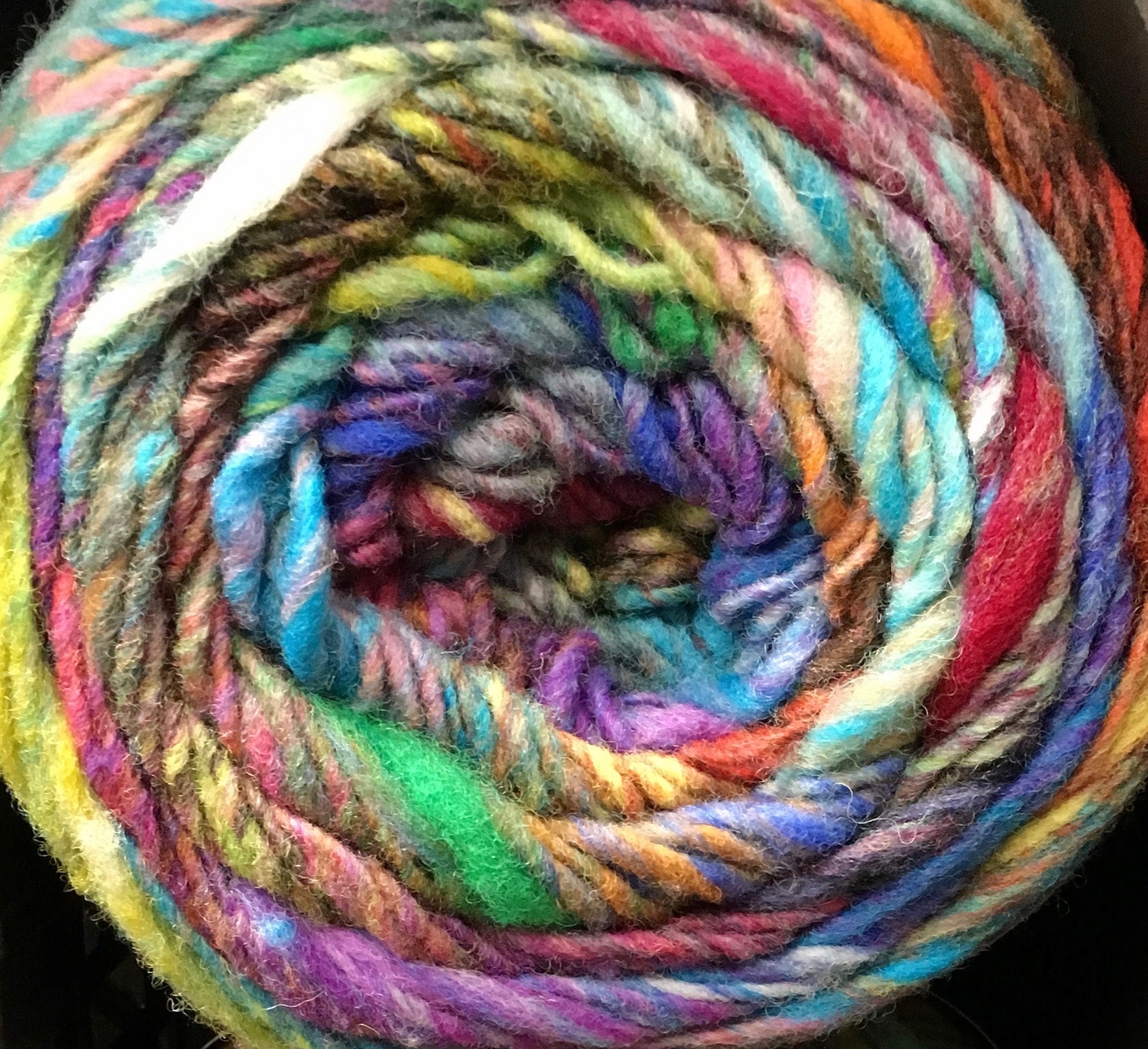 Noro Ito Worsted Weight Yarn Cake 437 yards 100 Wool color 01 Etsy