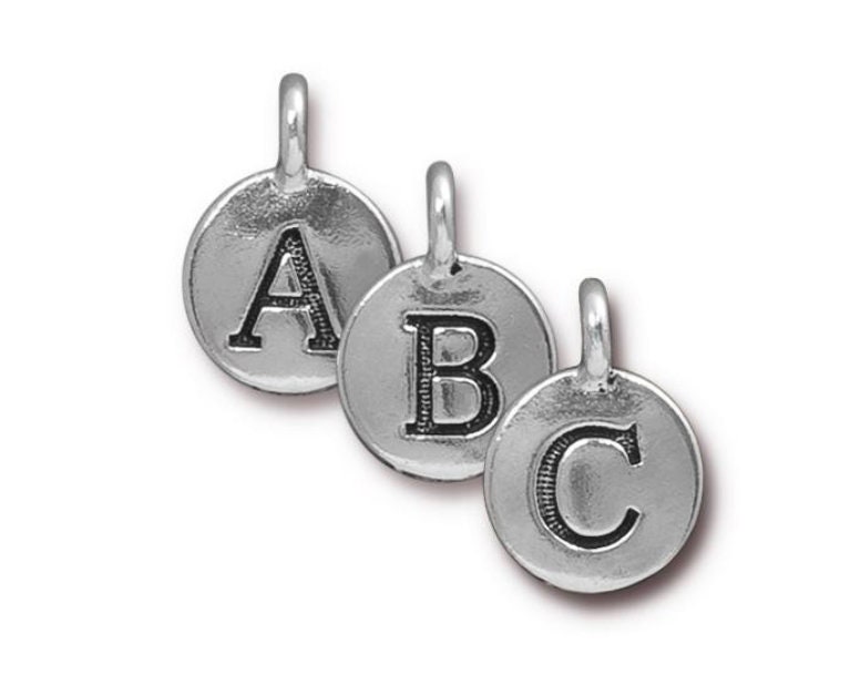 1 Any Sterling Silver Letter Beads 7mm of your choice by TIJC SS7