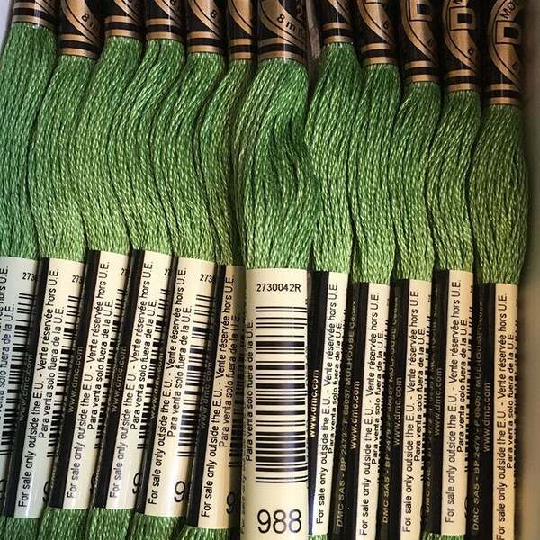 Forest Green Dmc Etsy