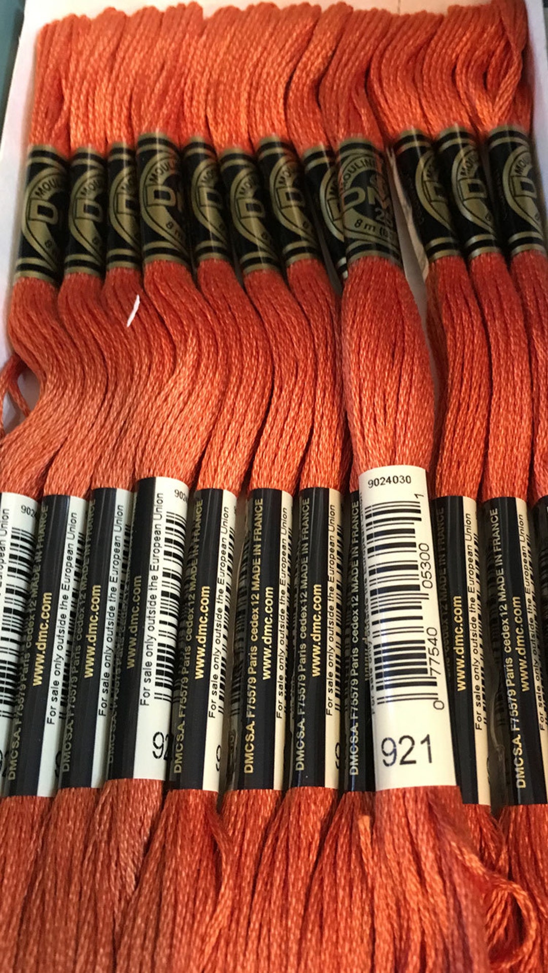 DMC 921 Copper Embroidery Floss 2 Skeins 6 Strand Thread for - Etsy