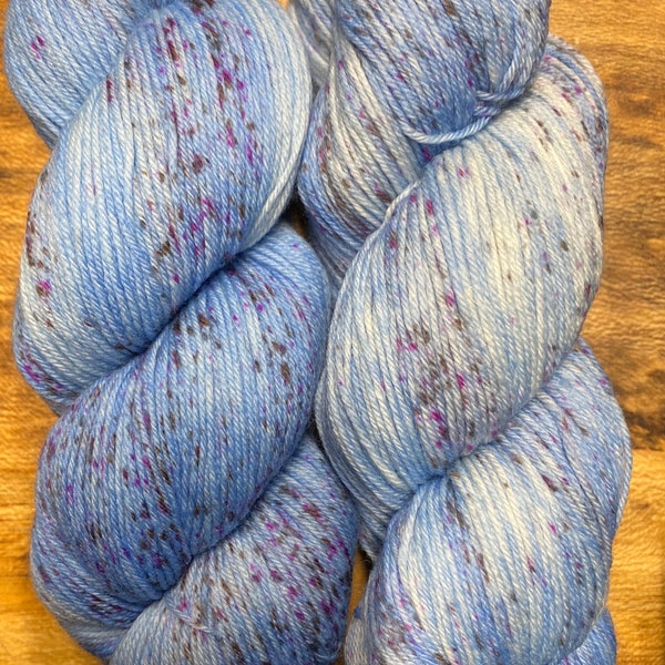 Superwash Araucania Huasco Sock Yarn Hand Painted Wool Polyamide Super Fine Fingering Weight Yarn Color 1025 Laguna Grande