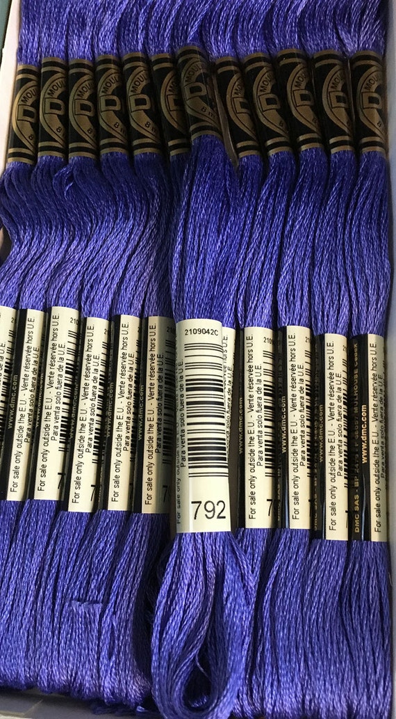 DMC Stranded Cotton Embroidery Thread 792 per skein
