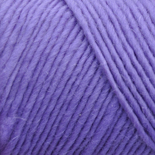 Natural Wool Yarn, Purple Thin Wool Yarn for Crocheting Weaving