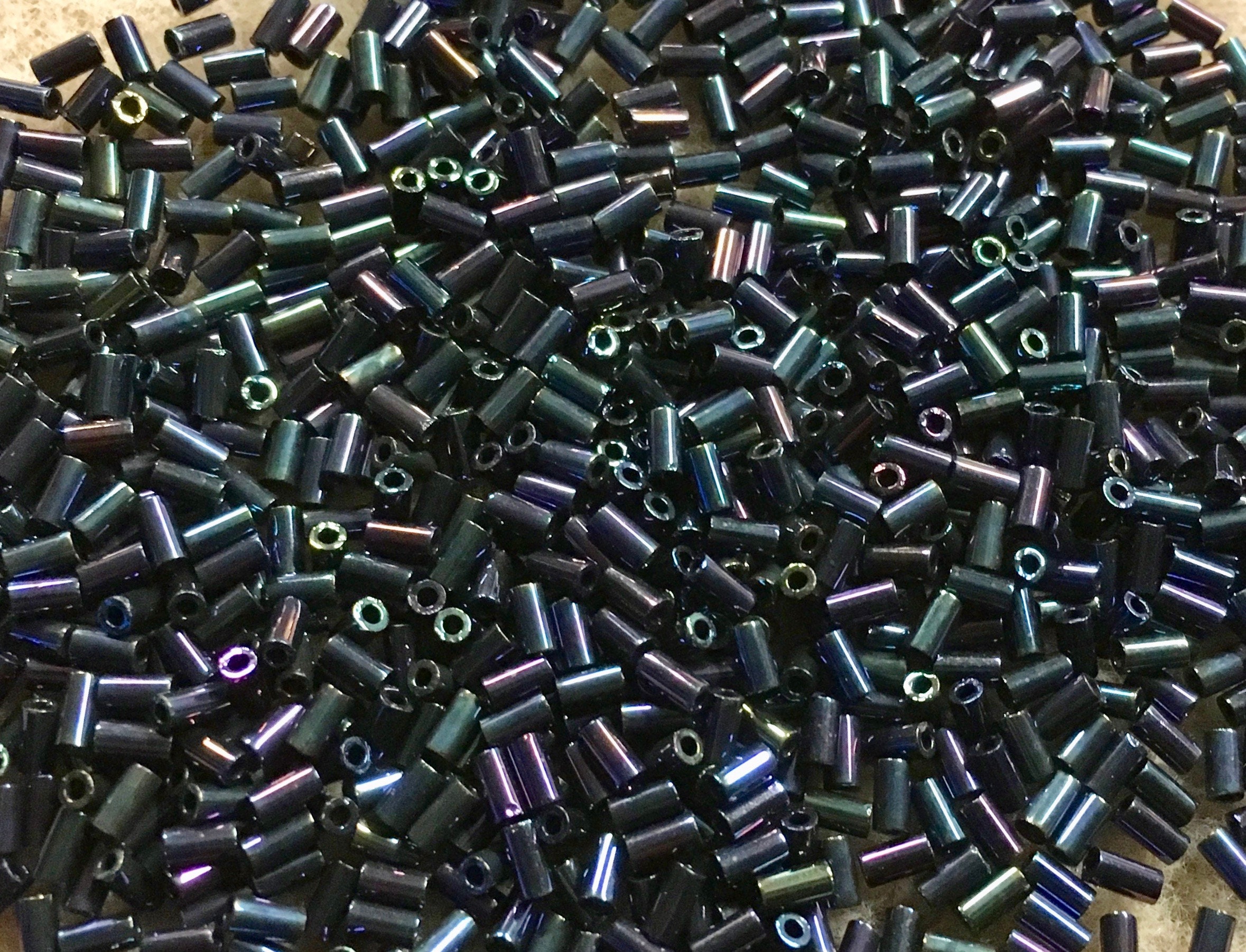 Toho 3mm Bugle Beads -- 452 Blue Iris