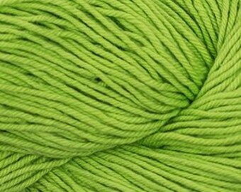 Lime Green Cascade Nifty Cotton Worsted Weight 100% Cotton 185 yards