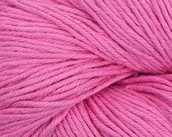 Nifty Cotton Rose Pink by Cascade Worsted Weight 100% Cotton 185 yards #26
