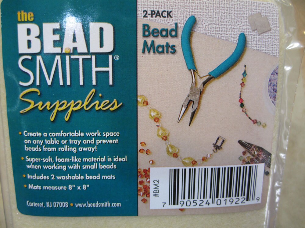 Set of 2 Bead Mats for Beading 8 X 8 