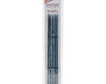 Double Point Needles Size 3 Knitters Pride Dreamz Birch Wood Knitting Double Points 8 inch Long Set of 5 needles 3.25mm