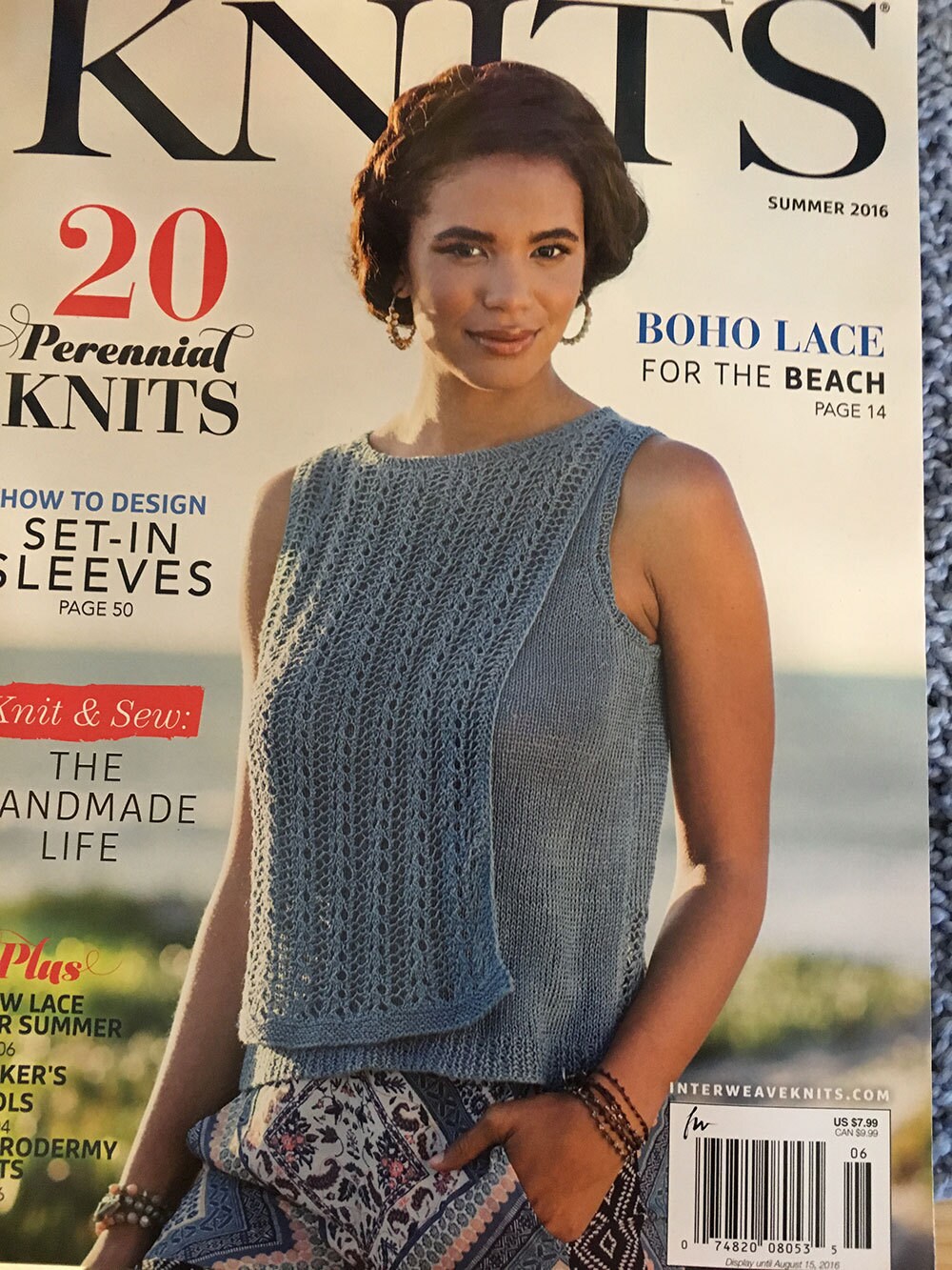 Knitting Magazine Interweave Knits Summer 2016 Issue Boho Knitting Magazine Interweave Knits Summer 2016 Issue Boho