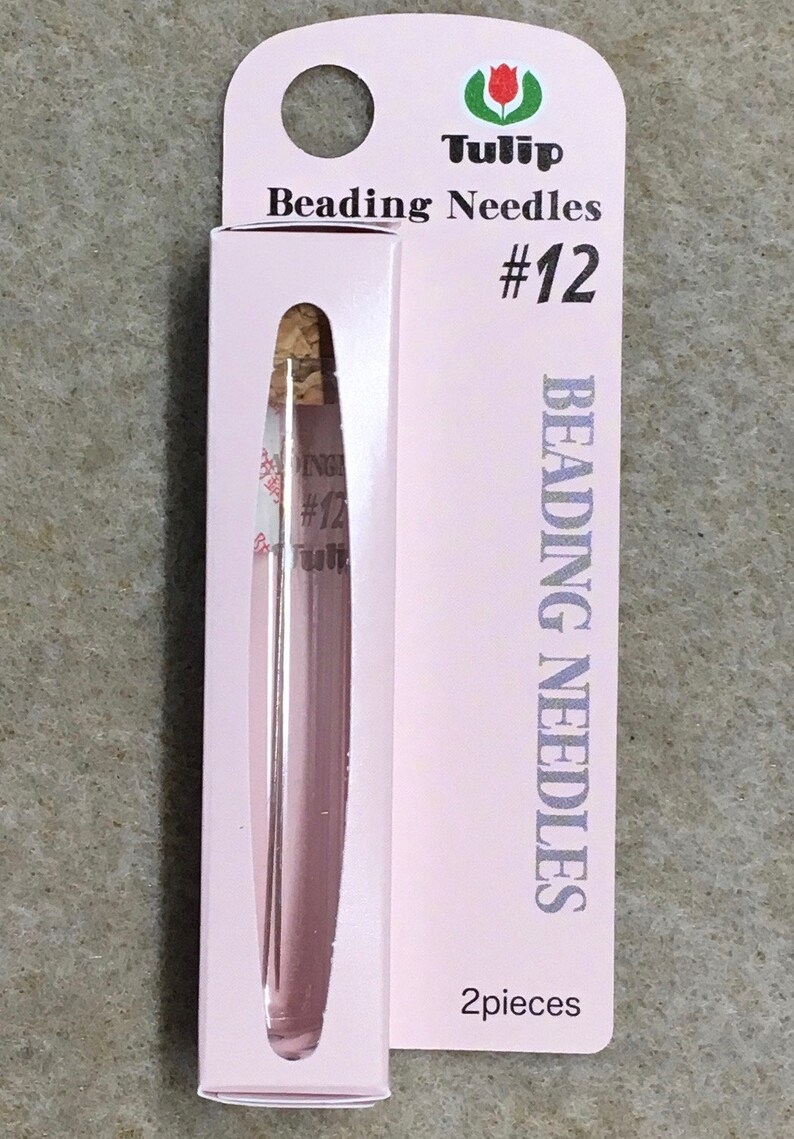 Tulip Beading Needles Size 12 Long for Beading Bead Embroidery Etsy
