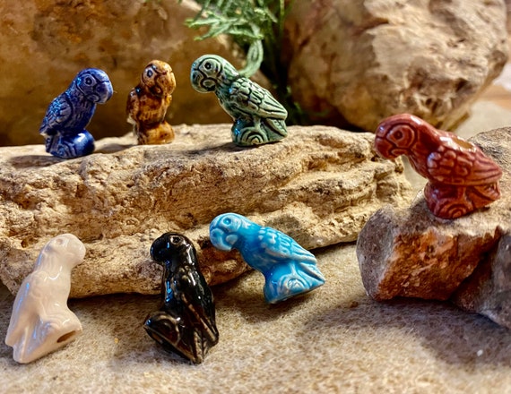 Peruvian ceramic shop beads