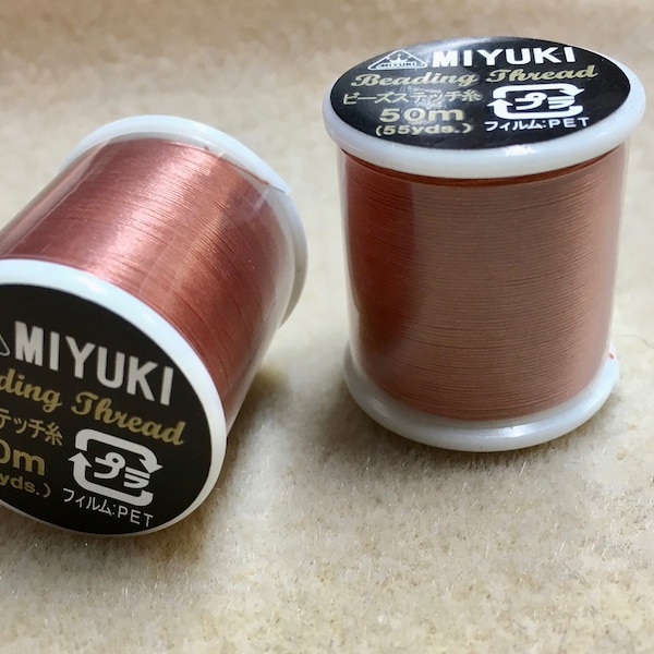 Thread Nutmeg Miyuki Nylon Japanese Beading 55 yards #15