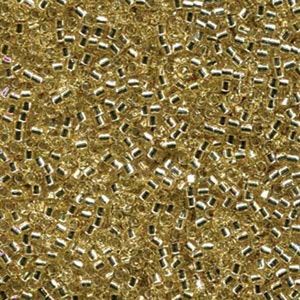 11/0 Miyuki Delica Silver Lined Crystal Ivory Glass Seed Beads 7.2 grams DB1212